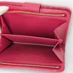 Prada Saffiano Leder Wallet Pink