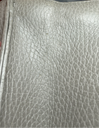 Gucci Interlocking G Small Shoulder Bag Leder Grau