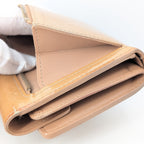 Louis Vuitton Koala Wallet Monogram Vernis Beige