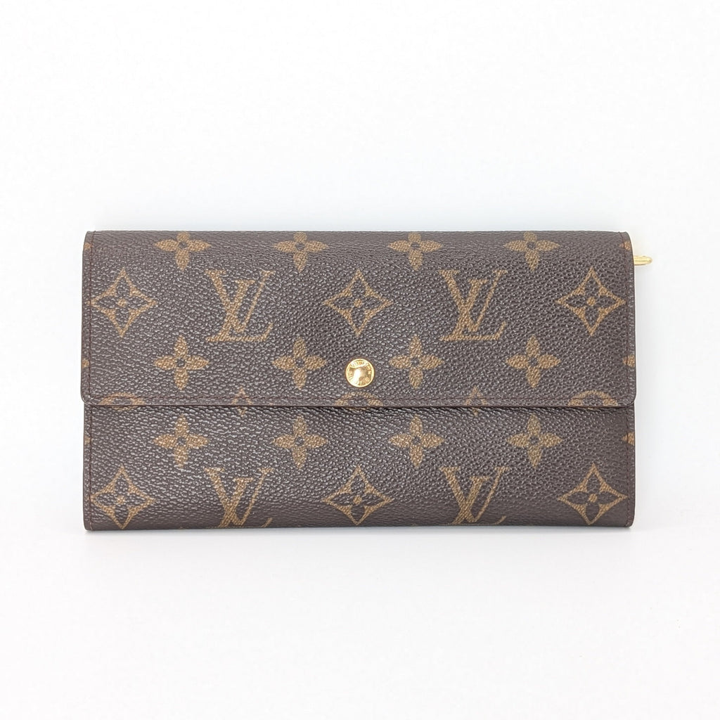 Louis Vuitton Sarah Wallet Monogram Canvas Vintage