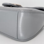 Gucci GG Marmont Monochrome Top Handle Flap Mini Grau