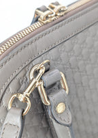 Gucci Microguccissima Mini Dome Bag Grau