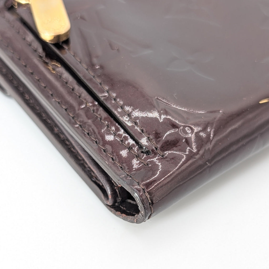 Louis Vuitton Koala Wallet Monogram Vernis Amarante Vintage