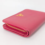 Prada Saffiano Leder Wallet Pink