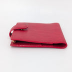 Louis Vuitton Mini Agenda Epi Leder Rot