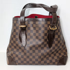 Louis Vuitton Hampstead MM Damier Ebene Tote Bag