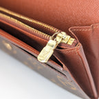 Louis Vuitton Sarah Wallet Monogram Canvas Vintage