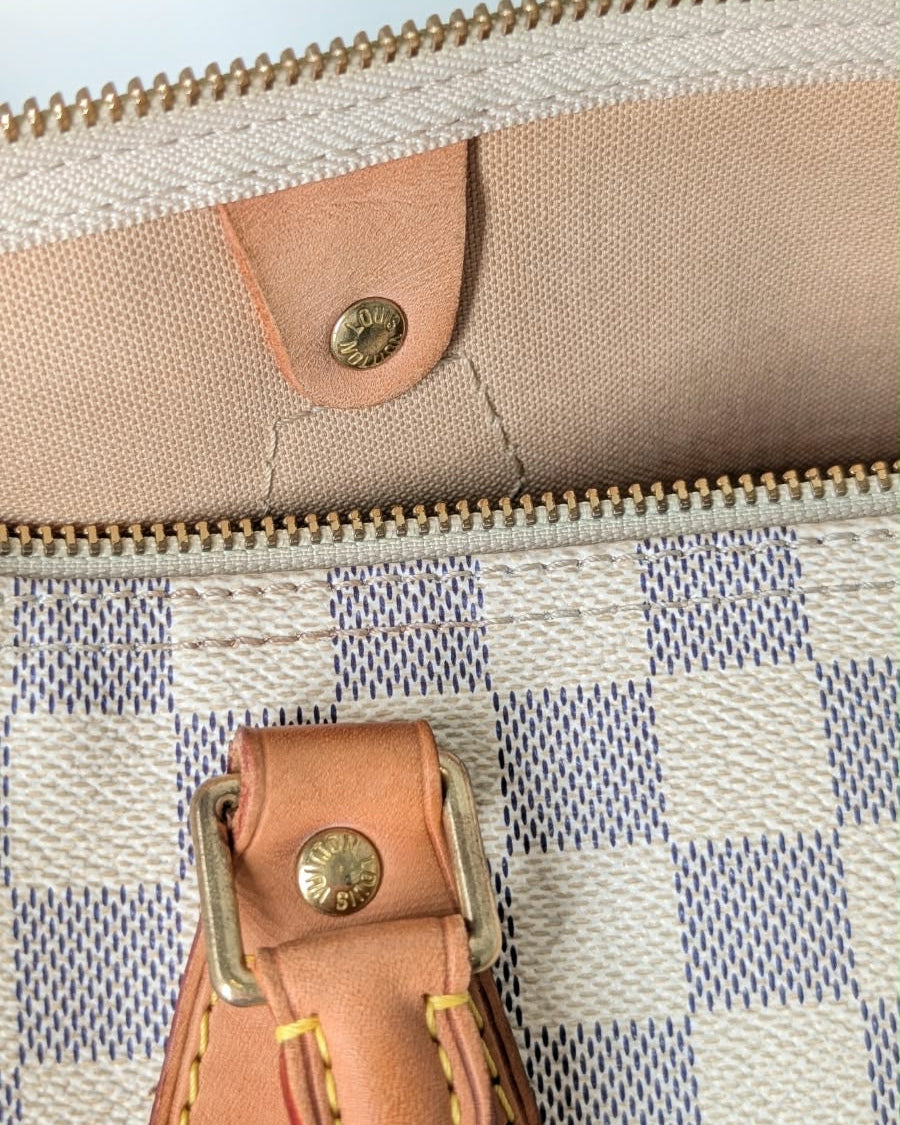 Louis Vuitton Speedy 30 Damier Azur Vintage 2009