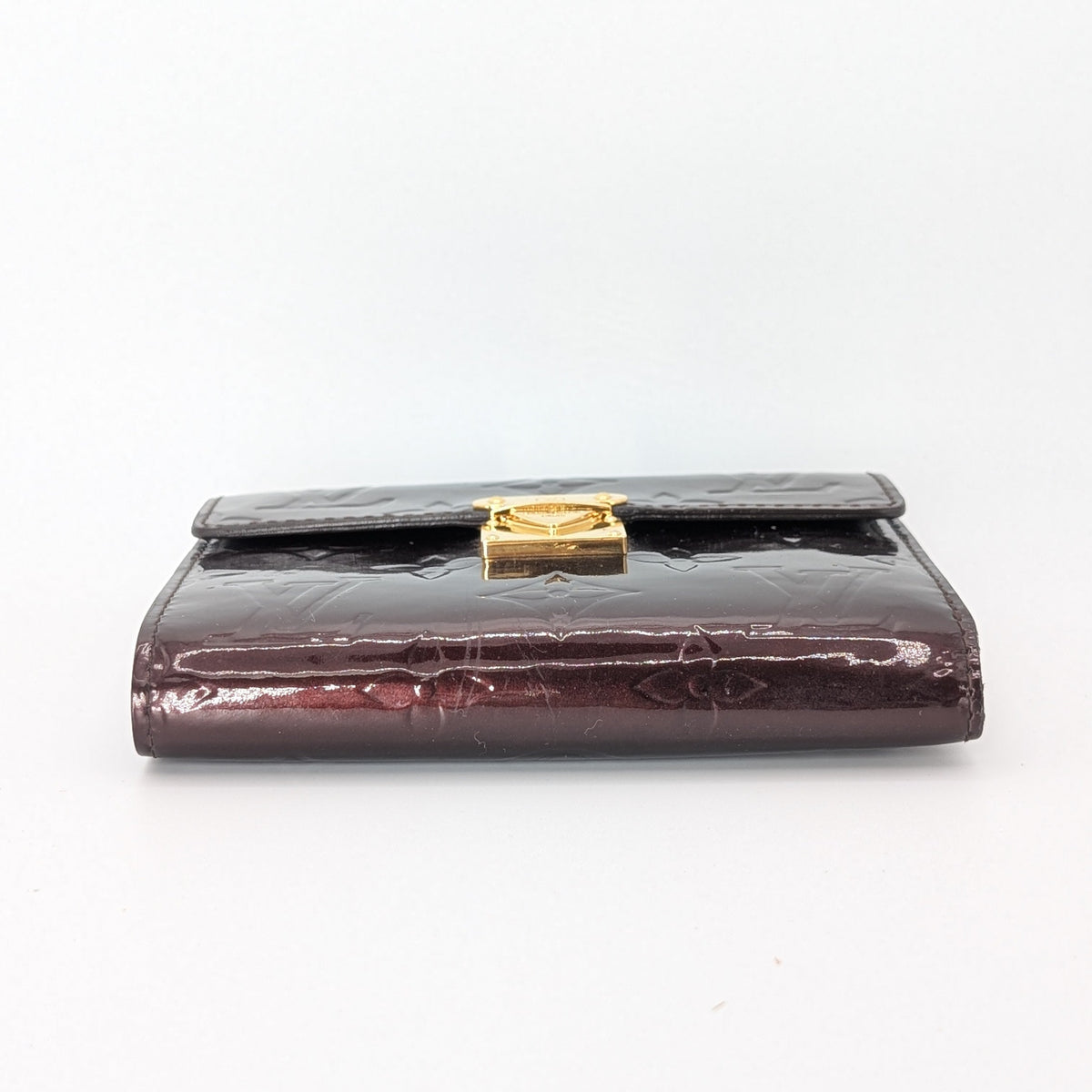 Louis Vuitton Koala Wallet Monogram Vernis Amarante Vintage