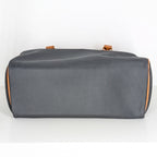 Yves Saint Laurent Vintage Woven Canvas Boston Bag