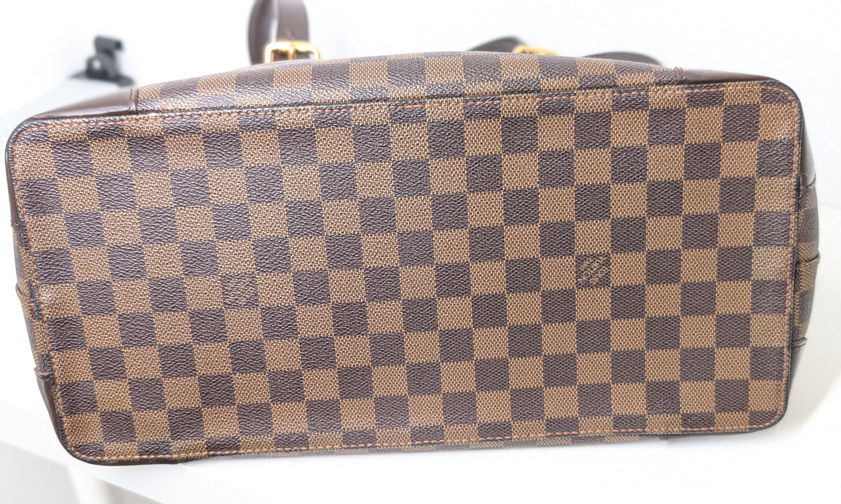 Louis Vuitton Hampstead MM Damier Ebene Tote Bag