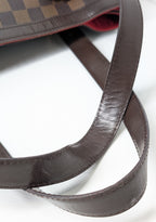 Louis Vuitton Hampstead MM Damier Ebene Tote Bag