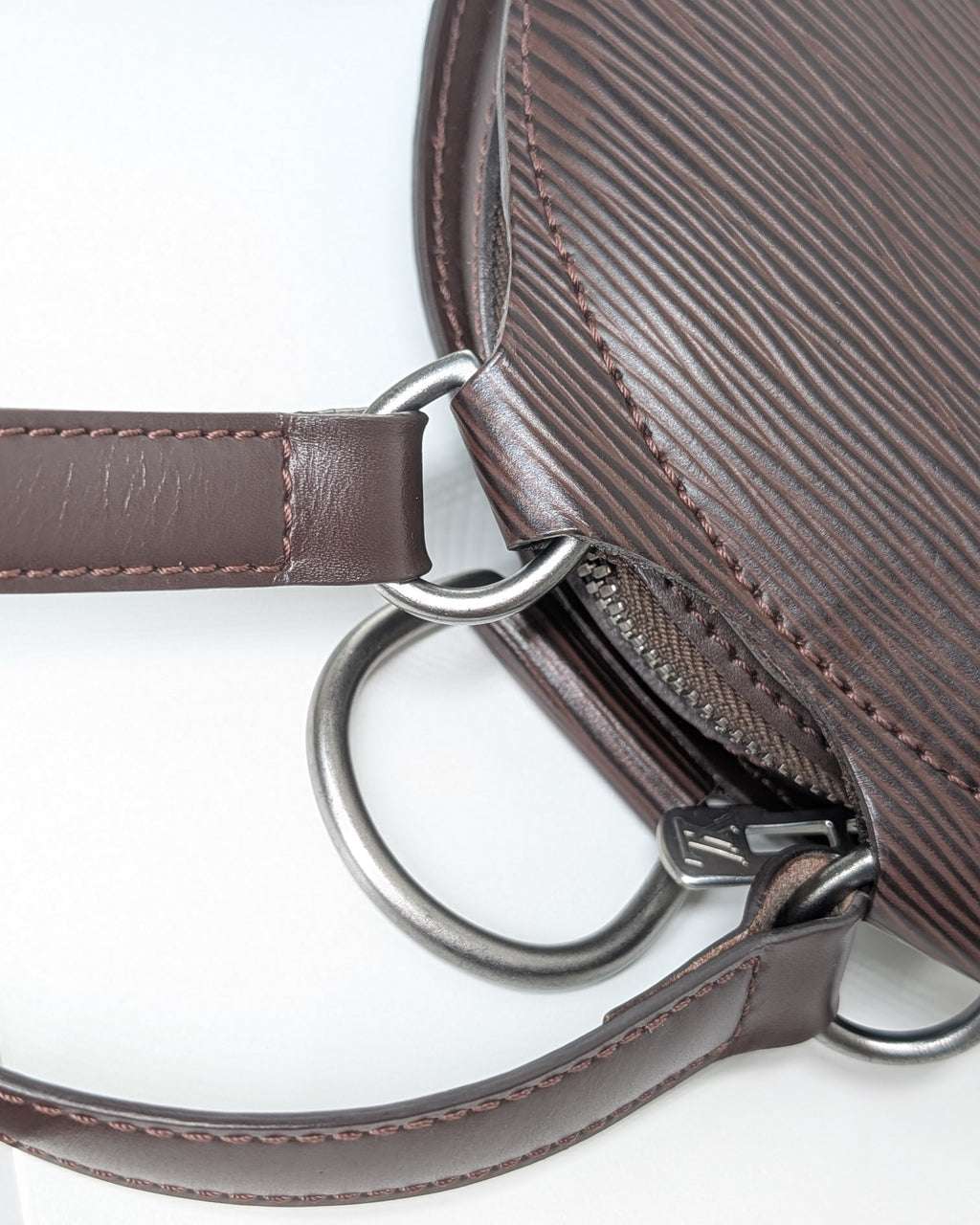 Louis Vuitton Mabillon Rucksack Epi Leder Moka Vintage