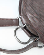 Louis Vuitton Mabillon Rucksack Epi Leder Moka Vintage