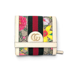Gucci Ophidia GG Flora Small Wallet mit Box und Staubbeutel