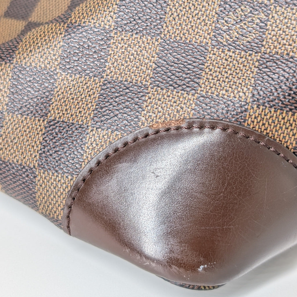 Louis Vuitton Hampstead MM Damier Ebene Tote Bag