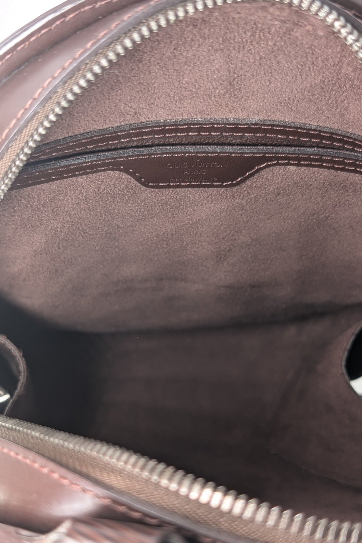 Louis Vuitton Mabillon Rucksack Epi Leder Moka Vintage