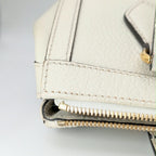 Gucci Ophidia Small Tote Bag Leder Creme