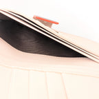 Fendi Selleria Continental Wallet Leder Blau neuwertig