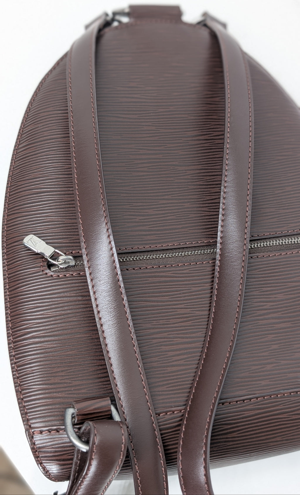 Louis Vuitton Mabillon Rucksack Epi Leder Moka Vintage