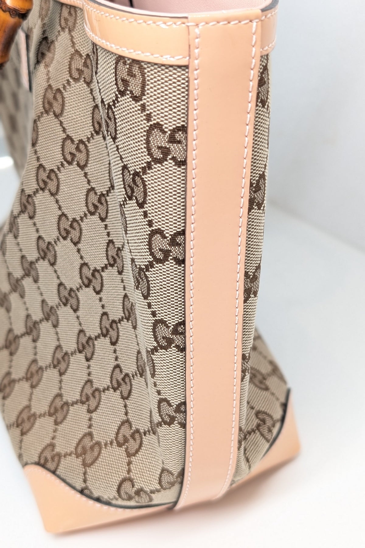 Gucci Bamboo Japan Exclusive Tasche aus GG Jacquard