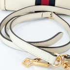 Gucci Ophidia Small Tote Bag Leder Creme
