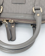 Gucci Microguccissima Mini Dome Bag Grau