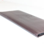 Yves Saint Laurent Long Wallet aus braunem Leder