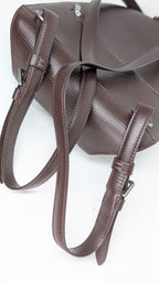 Louis Vuitton Mabillon Rucksack Epi Leder Moka Vintage