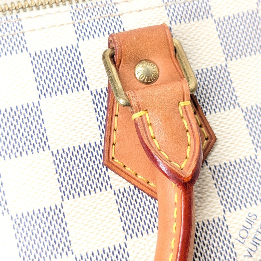 Louis Vuitton Speedy 30 Damier Azur Vintage 2009