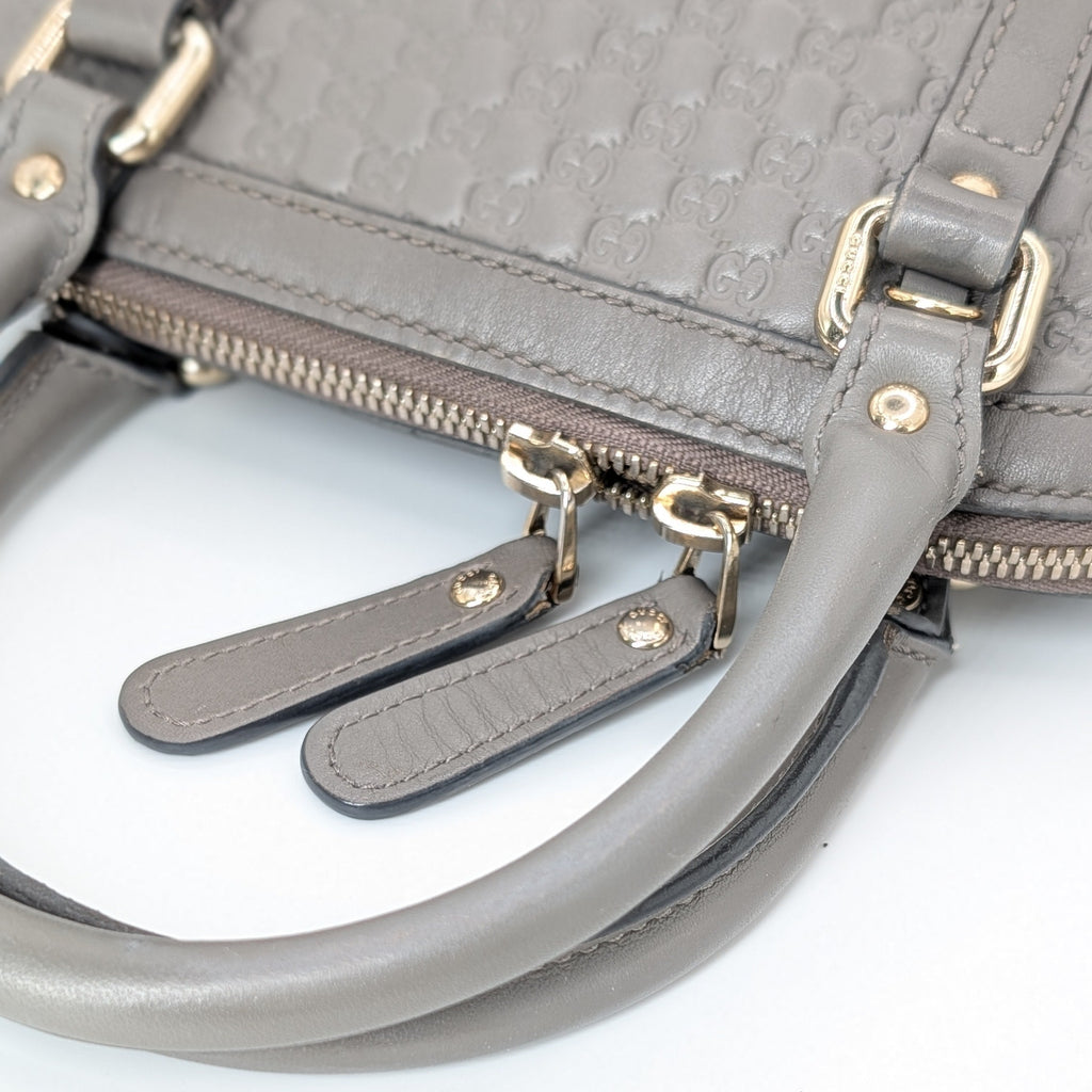 Gucci Microguccissima Mini Dome Bag Grau