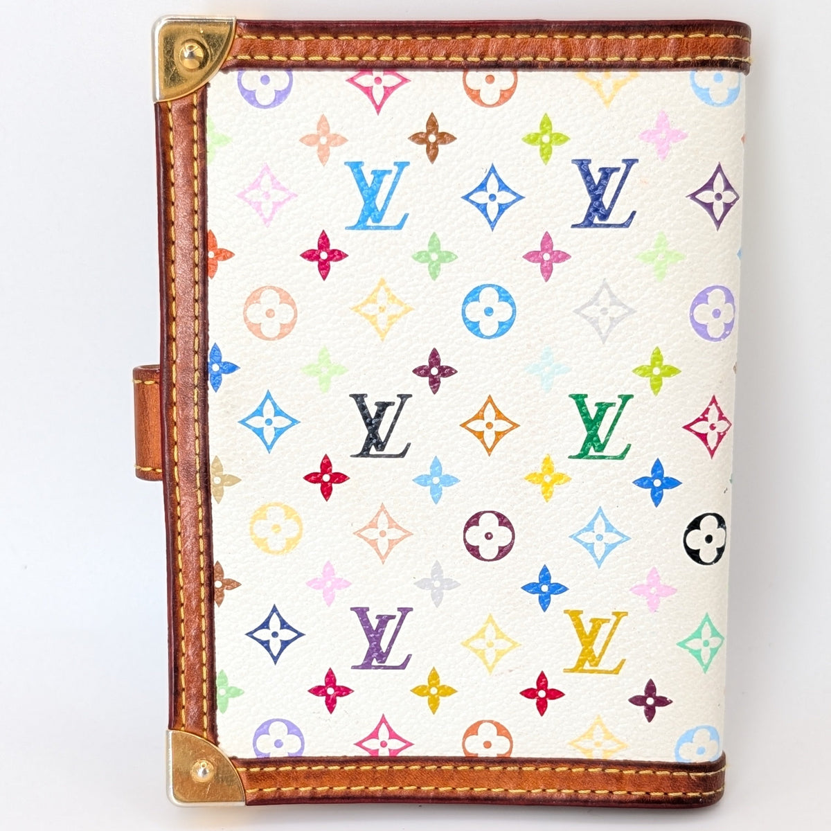 Louis Vuitton Agenda PM Monogram Multicolore Blanc