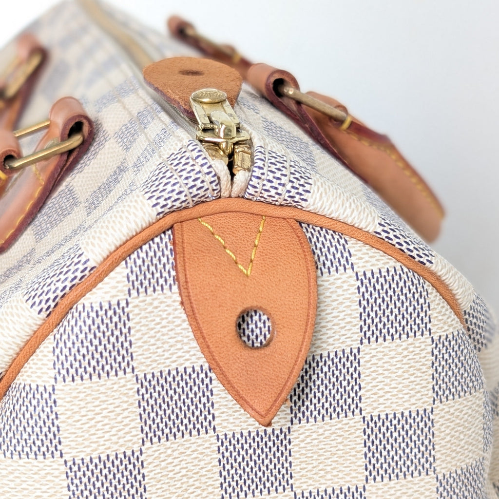 Louis Vuitton Speedy 30 Damier Azur Vintage 2009
