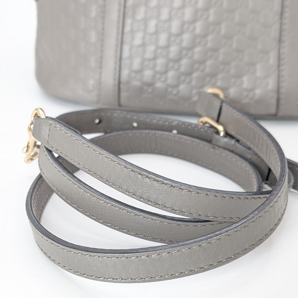 Gucci Microguccissima Mini Dome Bag Grau