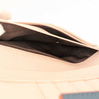 Fendi Selleria Continental Wallet Leder Blau neuwertig