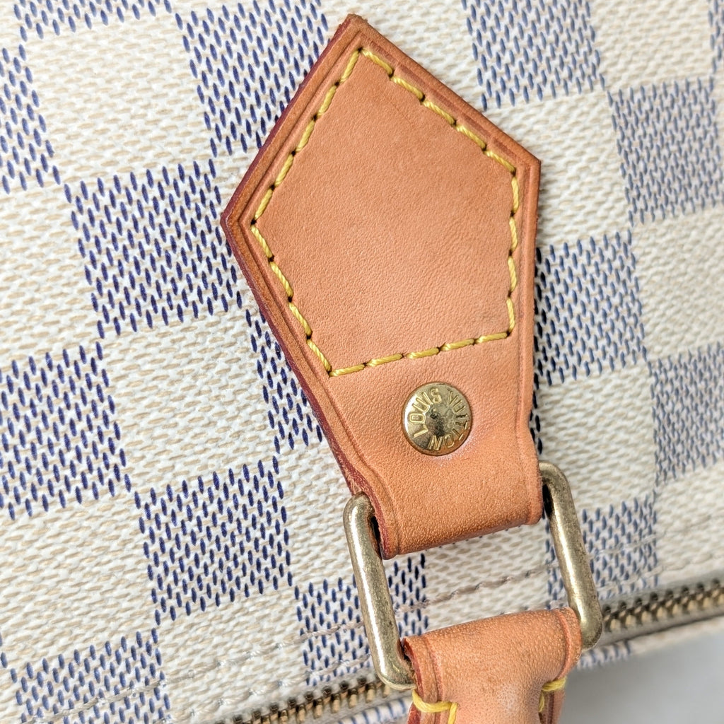 Louis Vuitton Speedy 30 Damier Azur Vintage 2009