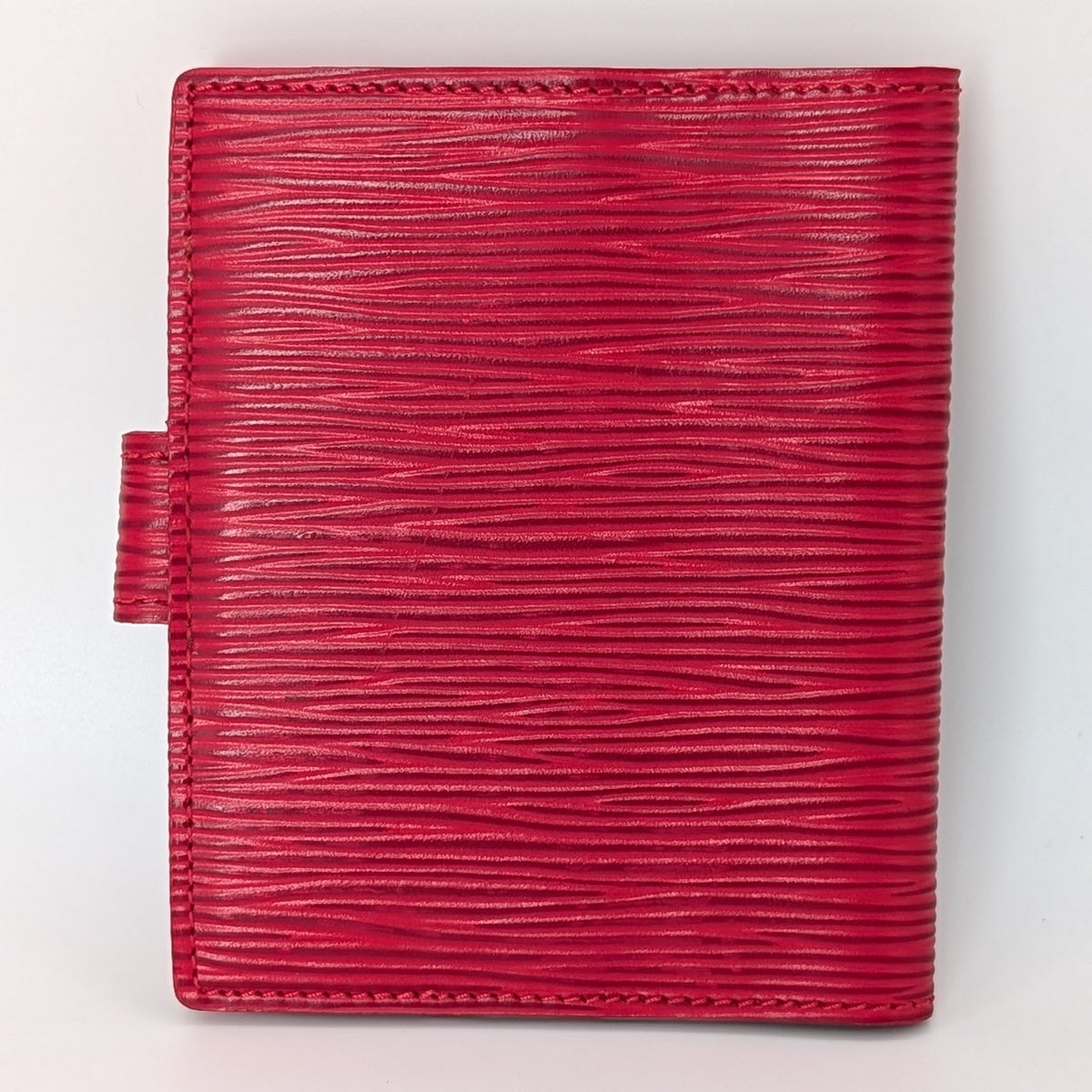 Louis Vuitton Mini Agenda Epi Leder Rot