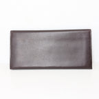 Yves Saint Laurent Long Wallet aus braunem Leder