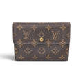 Louis Vuitton Porte-Monnaie Billets Trésor Geldbörse aus Monogram Canvas