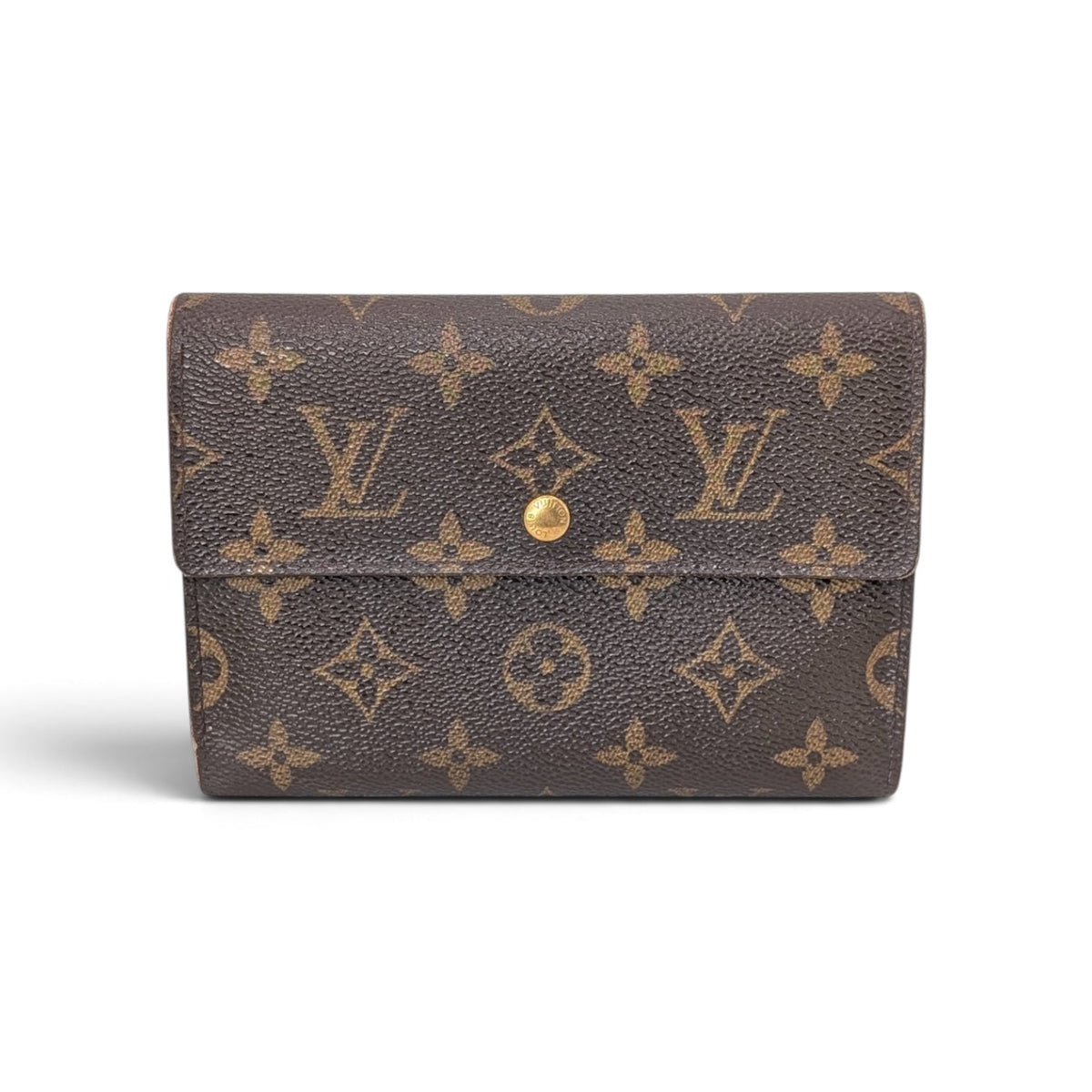 Louis Vuitton Porte-Monnaie Billets Trésor Geldbörse aus Monogram Canvas