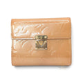 Louis Vuitton Koala Wallet Monogram Vernis Beige