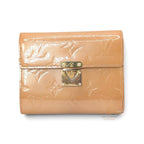 Louis Vuitton Koala Wallet Monogram Vernis Beige