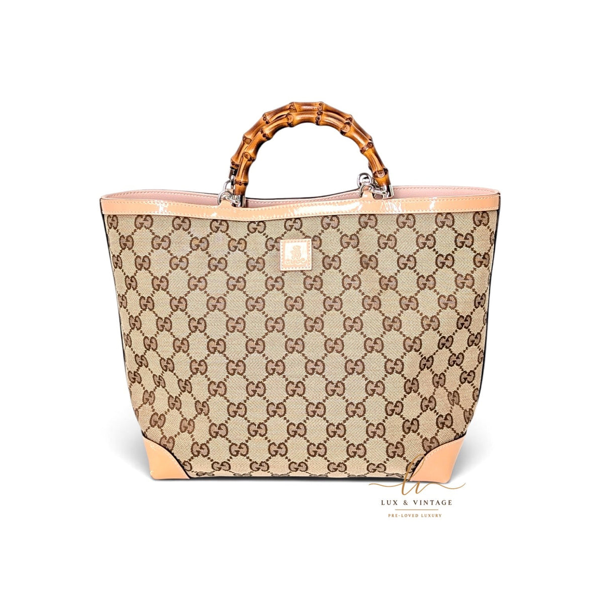 Gucci Bamboo Japan Exclusive Tasche aus GG Jacquard