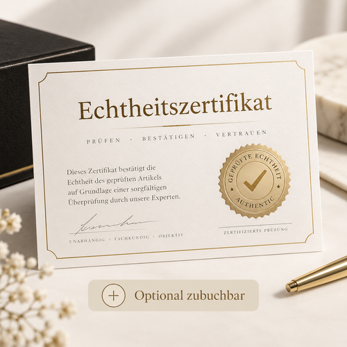 Echtheitszertifikat für Designerartikel bei Lux & Vintage