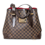 Louis Vuitton Hampstead MM Damier Ebene Tote Bag