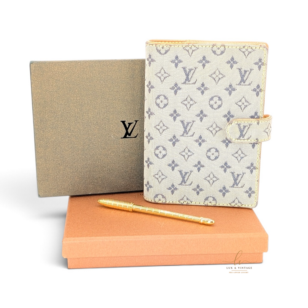 Louis Vuitton Agenda PM Monogram Mini Lin Vintage 2000