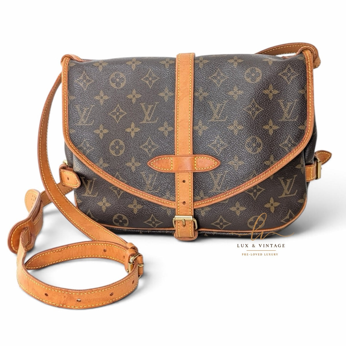 Louis Vuitton Saumur 30 Monogram Vintage
