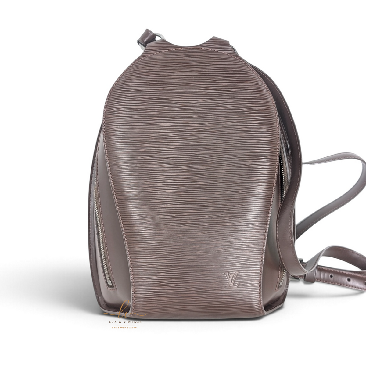 Louis Vuitton Mabillon Rucksack Epi Leder Moka Vintage