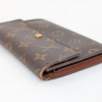 Louis Vuitton Porte-Monnaie Billets Trésor Geldbörse aus Monogram Canvas