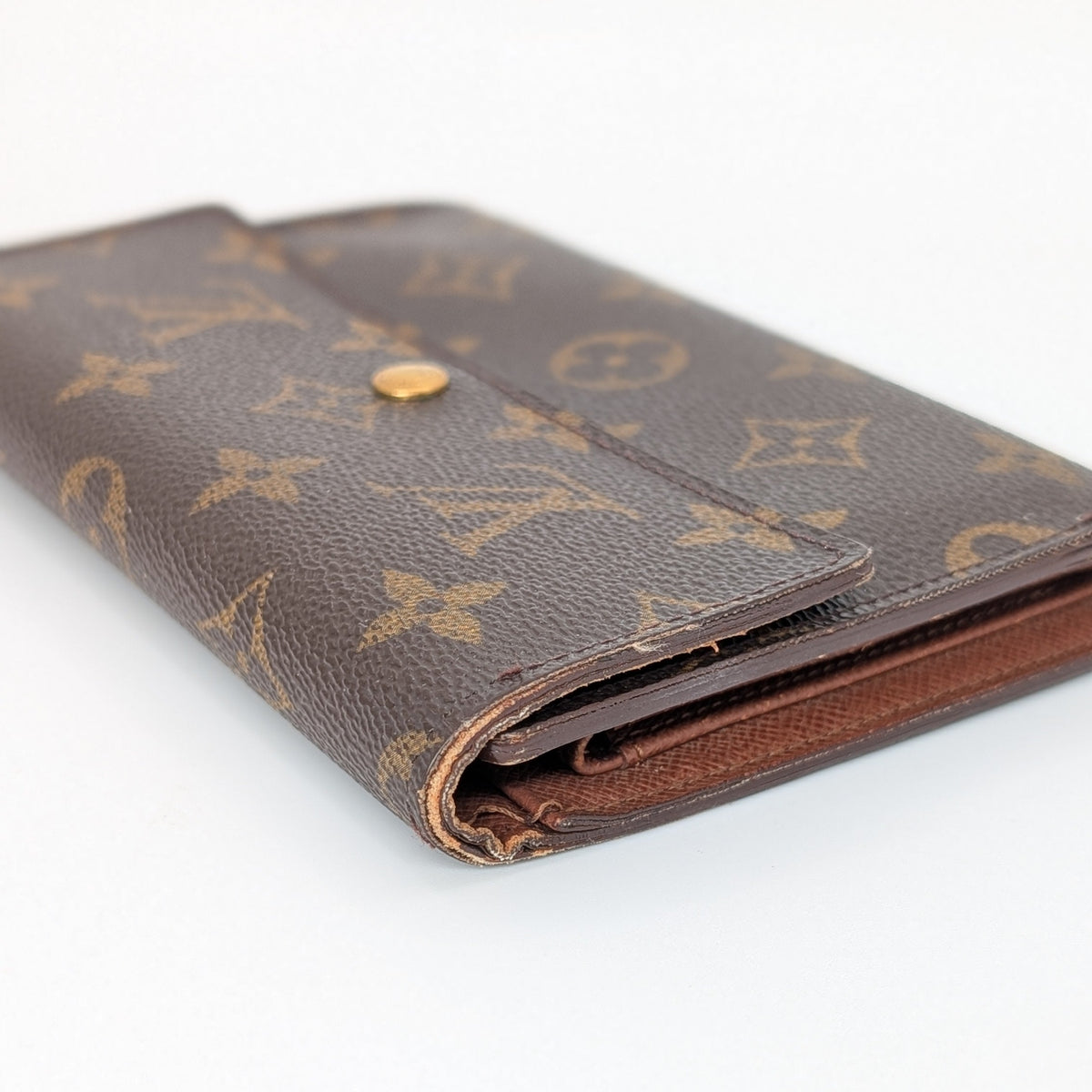 Louis Vuitton Porte-Monnaie Billets Trésor Geldbörse aus Monogram Canvas